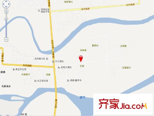 渭城風(fēng)景區(qū)位圖