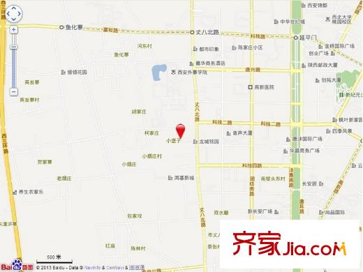 龍城銘園國際社區(qū)交通圖