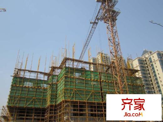 宏府?麒麟山施工進度圖（攝于2013-05-08）