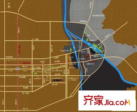 普華淺水灣區(qū)位圖