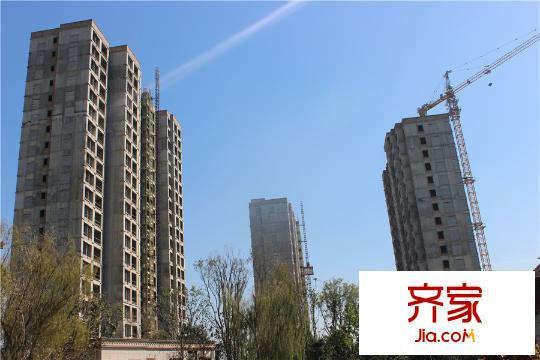 秦嶺北麓一期施工現(xiàn)場（2015.10.10）