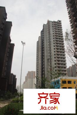中明?涇渭華府施工進(jìn)度圖（2015年7月16日）
