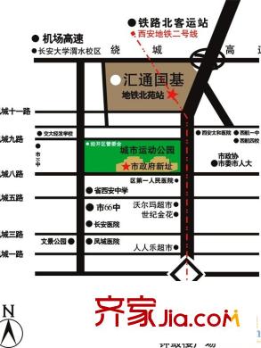 匯通太古城區(qū)位圖