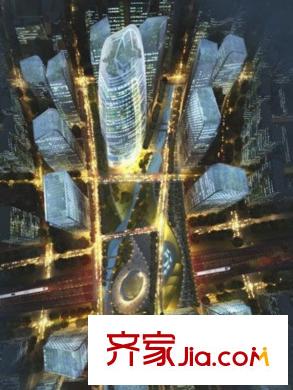 華府御園西咸規(guī)劃迪拜塔