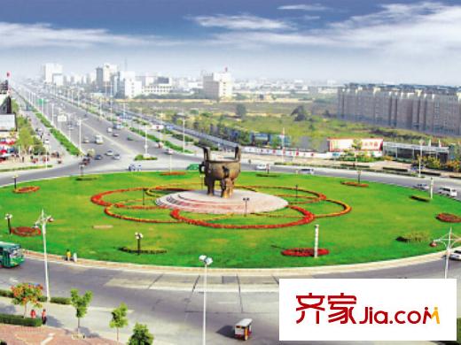 華府御園世紀(jì)大道轉(zhuǎn)盤