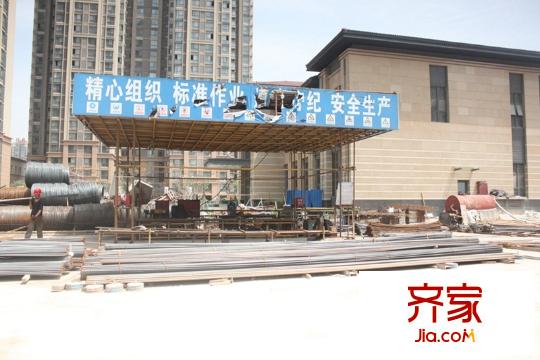 水半灣4號(hào)樓工人施工（2014-5-29）