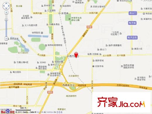 晶城秀府電子地圖