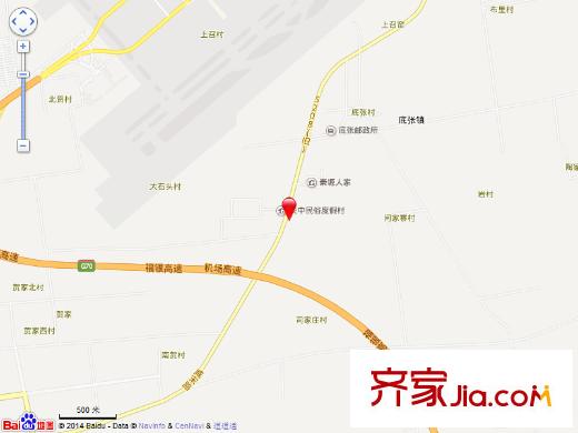 空港?綠地新城交通圖