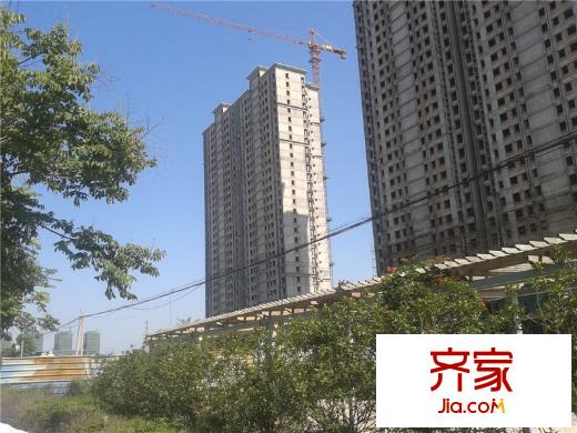 嘉園藍湖九郡施工進度（2014.10.15）