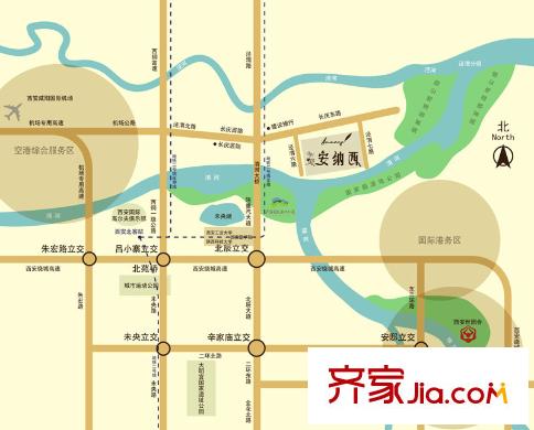 半島?安納西區(qū)位圖