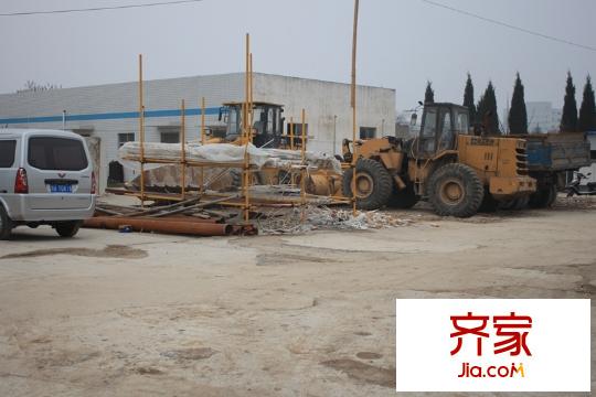 半島?安納西施工現(xiàn)場(chǎng)（2014.2.28攝）