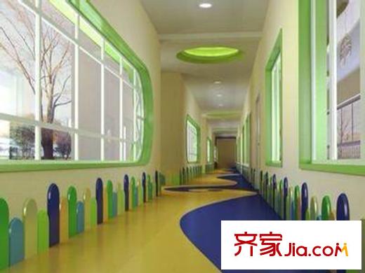 馨悅茗園幼兒園走廊