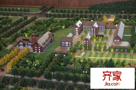 高科麓灣國際社區(qū)二地塊教育用地沙盤圖（2015.10.22）
