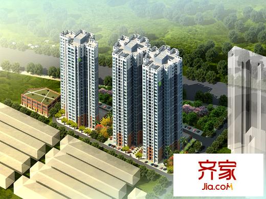 高新尚居鳥瞰圖