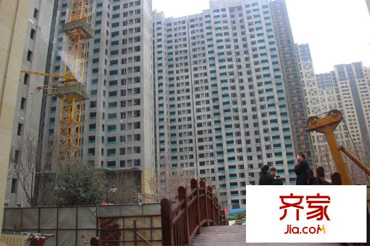 金地?翔悅天下施工進度圖（2015.02.26）