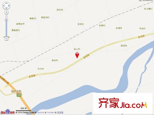 秦嶺北麓區(qū)位圖