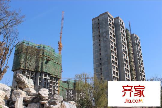 秦嶺北麓一期施工現(xiàn)場（2015.10.10）