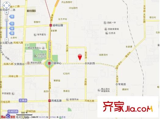 首府尚苑電子地圖