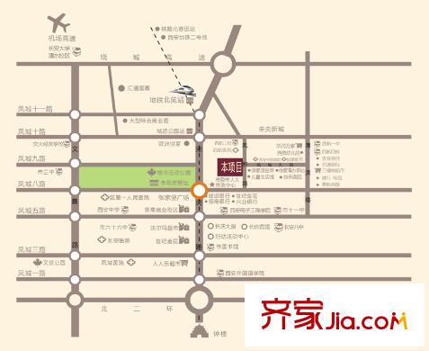 首府尚苑區(qū)位圖