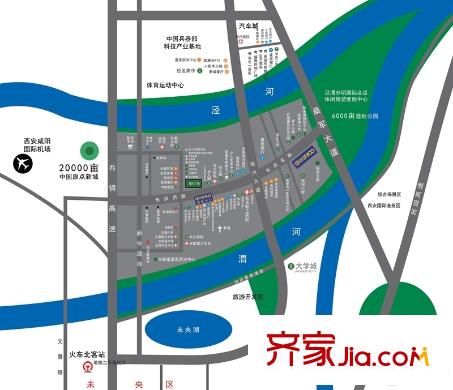 海軒夢(mèng)想100區(qū)位圖