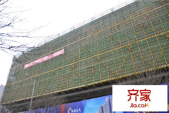 朱雀云天商業(yè)進度實景2015.3