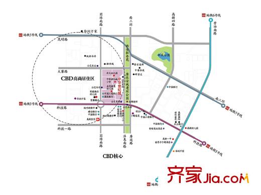 中華世紀城?馬上區(qū)位圖
