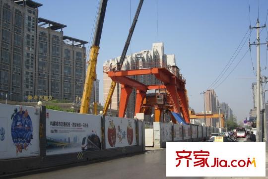 中華世紀(jì)城?馬上周邊配套―地鐵三號線（在建）