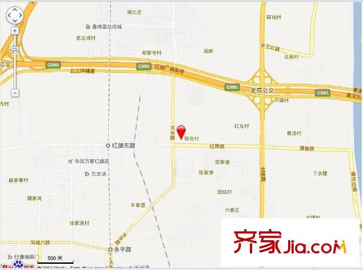 西安大明宮萬達公館電子地圖