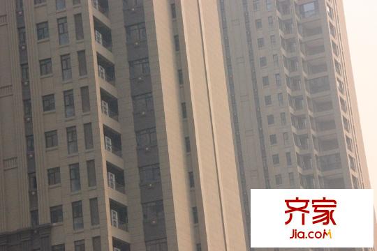 西安大明宮萬達公館現(xiàn)房實景（2015-12-20）