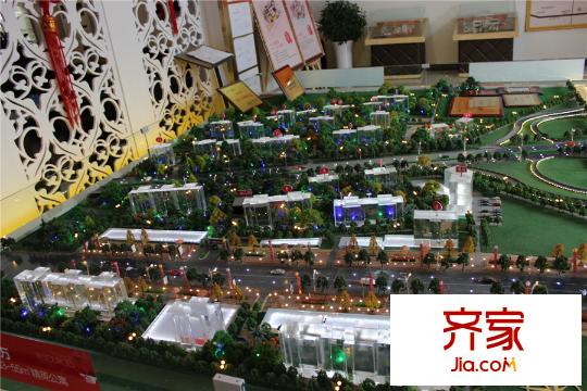 東御蘭汀沙盤圖實(shí)景（拍攝于2015年3月）