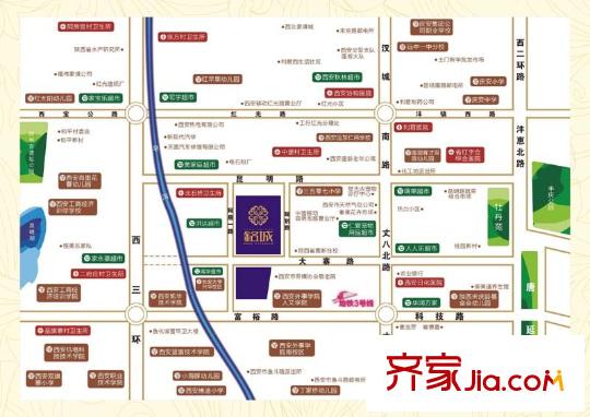 銘城國際社區(qū)區(qū)位圖