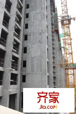 海亮新英里1號(hào)樓施工進(jìn)度（2015.7.2）