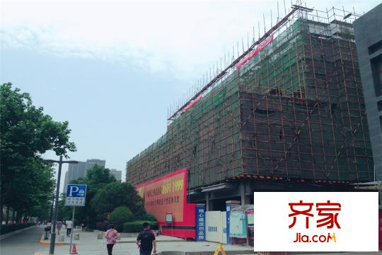 雙威理想城二期9#樓蓋至地面5層（攝于2015.6.24）