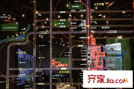 宮園美岸區(qū)位圖（攝于2015-1-23）