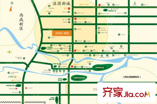 白樺林?家愿區(qū)位圖