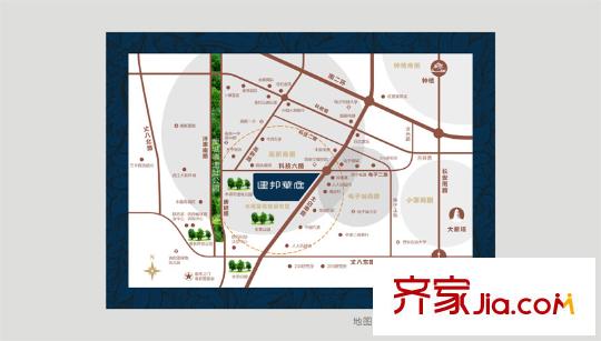 建邦華庭區(qū)域圖