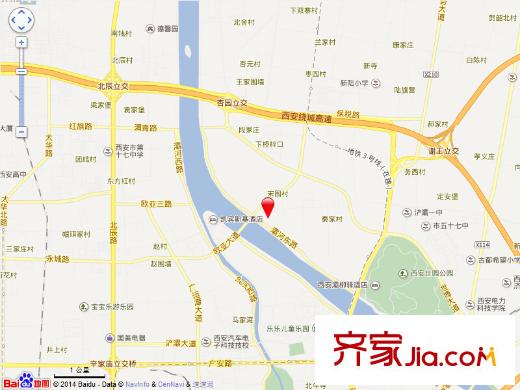 西安?恒大御景交通圖