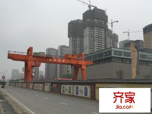 曲江御園門前道路（2015.3.27）