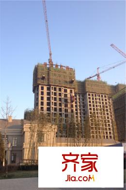 融創(chuàng)天朗瓏府施工進度（2015.12）