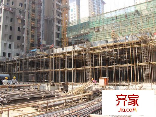 長興?園湖曲施工進(jìn)度（2013.4.17）