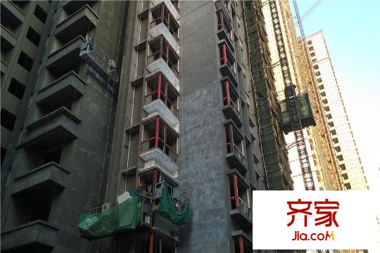 融尚?中央住區(qū)5#工程進(jìn)度2014.12