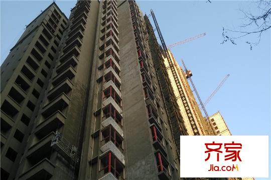 融尚?中央住區(qū)5#工程進(jìn)度2014.12