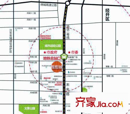 雙威理想城二期區(qū)位圖
