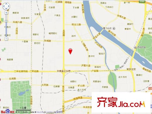 天朗蔚藍(lán)東庭電子地圖