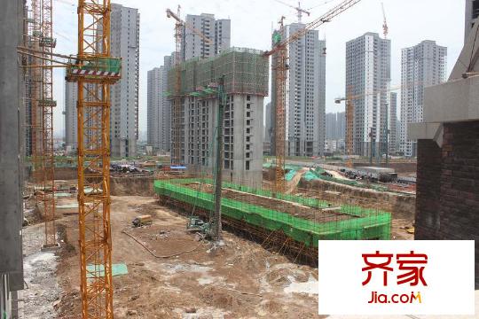 海亮新英里4號(hào)樓施工進(jìn)度圖（2015.7.2）