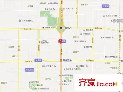 雙威理想城二期電子地圖