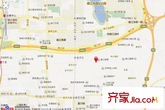 金輝世界城?上東區(qū)百度電子地圖
