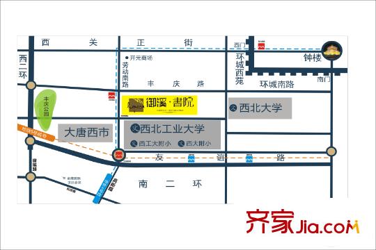 御溪書院區(qū)位圖