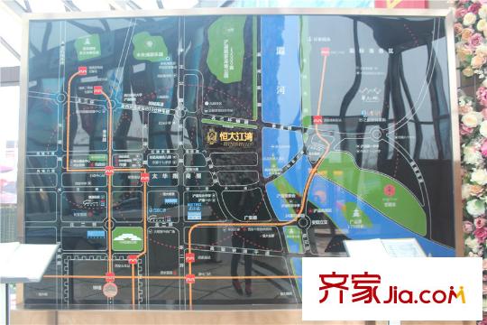 恒大江灣區(qū)位圖