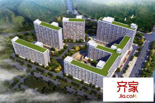 白鹿溪谷老年公寓鳥瞰圖
